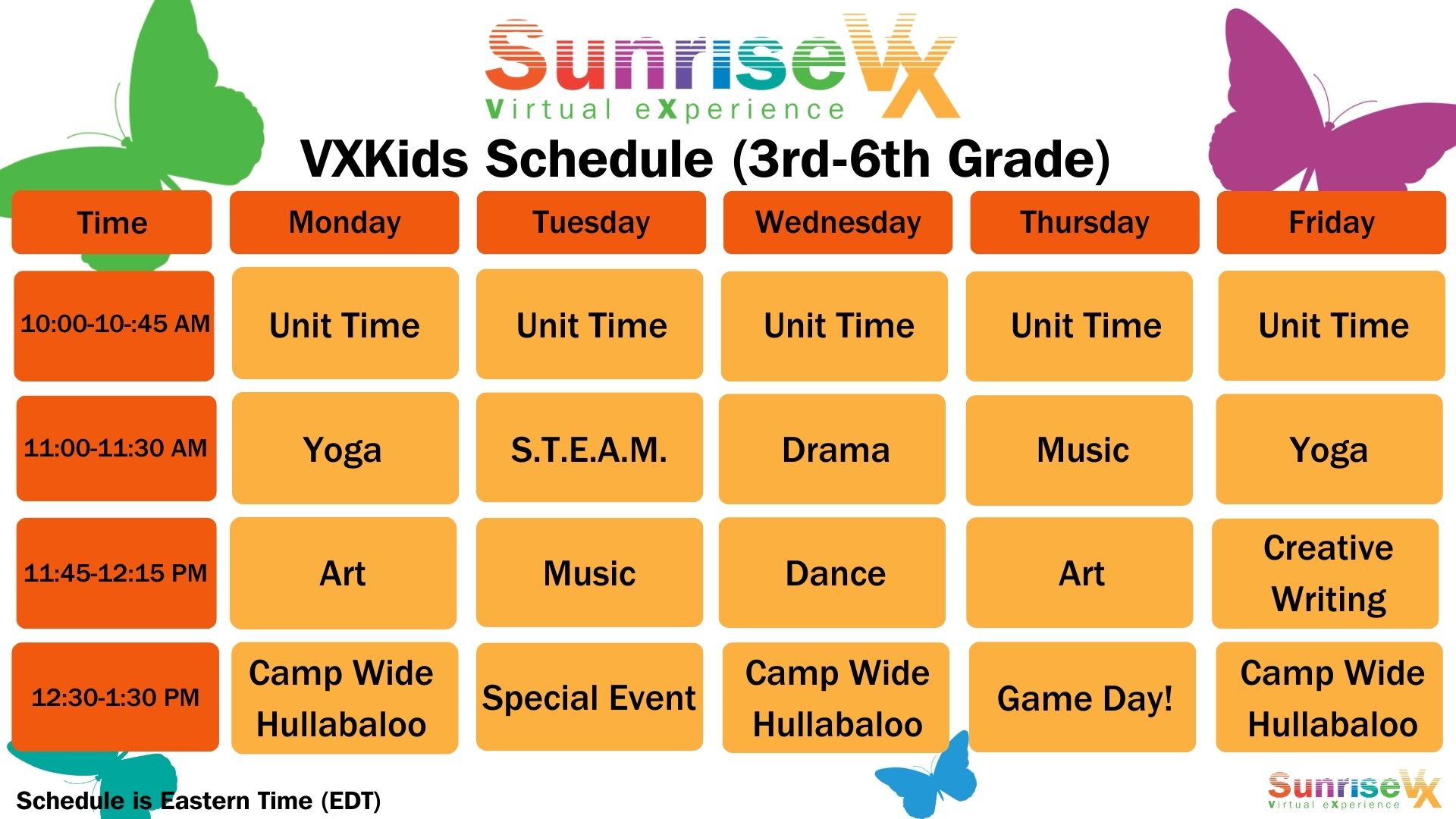 voyagers-sunrisevx-schedule-2023